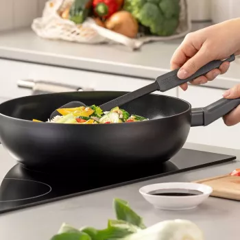 Fackelmann wokkipannu Statement Black 28 cm 66084