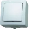 HEINRICH KOPP Paris polarvalkoinen uppoasennettava valokytkin 10A 250V AC vaihto-/katkaisukytkin valaistusvaihtoehdolla 565702005
