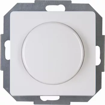 Kopp PARIS 843402085 painoristikytkin LED-himmentimellä, arktisenvalkoinen