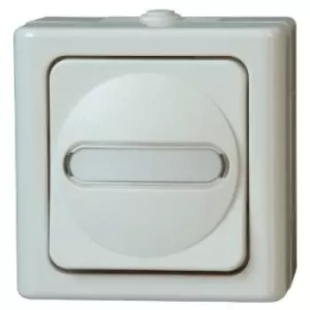 HEINRICH KOPP yleiskytkin BLUE ELECTRIC arktinen pinta-asennus kosteantilan 10A, 250V (560602007)