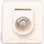 Kopp BlueElectric kytkinosa valkoinen 10A 250V 1-napainen 325900005