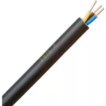 HEINRICH KOPP NYY-J 3G1,5 mm² maakaapeli 25 m musta 153325009