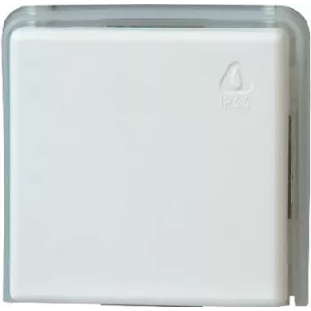 HEINRICH KOPP 623602081 upotusasennus vaihtokytkinosa, 10 A, 250 V AC, ruuviliittimet, IP20, harmaa/valkoinen