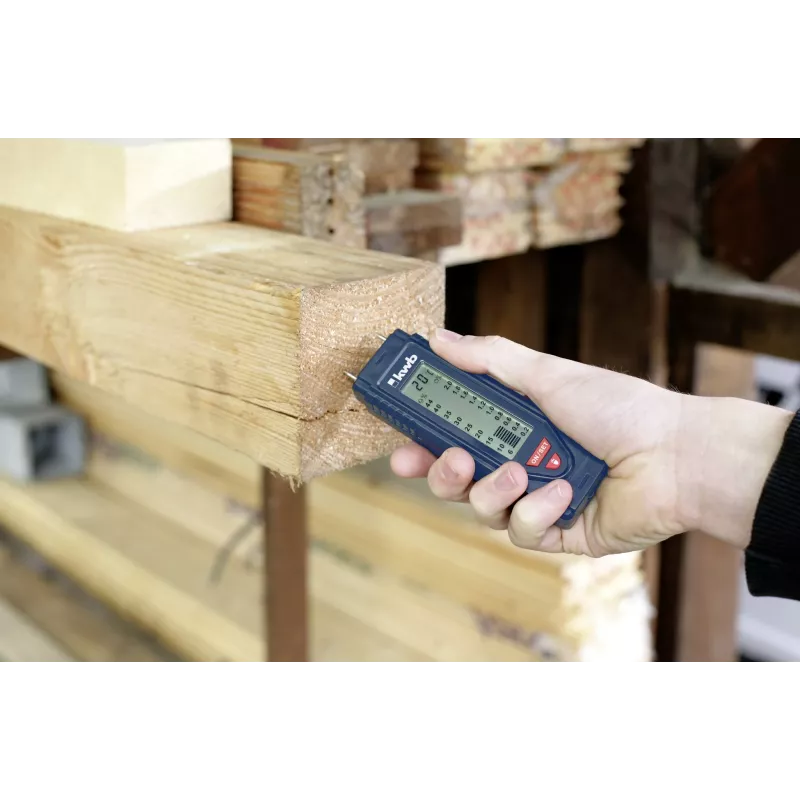 KWB kosteusmittari 012100 digitaalinen LCD kynätyyppi puulle ja rakennusmateriaaleille