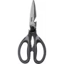 kwb 020721 keittiösakset, ruostumattomat terät, 210 mm, musta