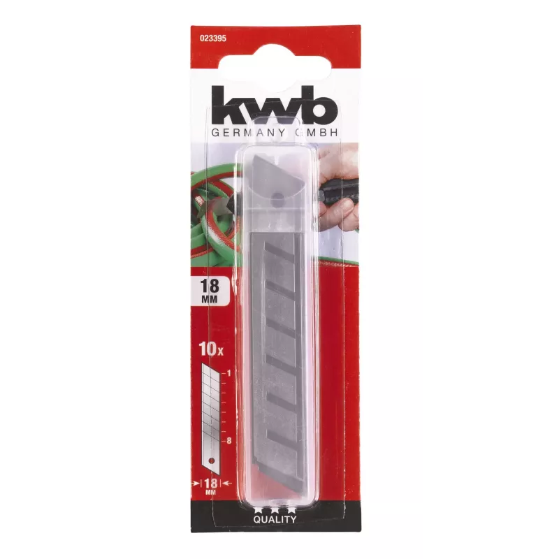 KWB 023395 katkaisuterät 18 mm ruostumaton teräs, 10 kpl