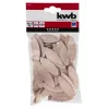 kwb puutapit 10 mm, 50 kpl, pyökki, uritettu, DIN 68150 029110