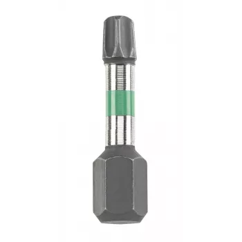 KWB 127240 Torx-kärki T40, 1/4 tuuman kuusiokanta, 25 mm, S2-teräs