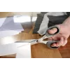KWB 020917 yleissakset 200 mm ruostumaton teräs Soft Grip musta/punainen