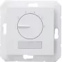 HEINRICH KOPP HK07 Basic elektroninen huonetermostaatti, 230V, 50Hz, 0°C - 40°C, IP20, puhtaanvalkoinen 296529003