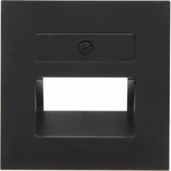 Kopp HK07-UAE peitelevy, musta matta, 1-moduuli 371750005