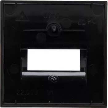 Kopp HK07-UAE peitelevy, musta matta, 1-moduuli 371750005