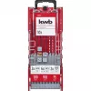 kwb 109180 pistosahanteräsarja, 10 osaa, T-varsi, puu/metalli/muovi