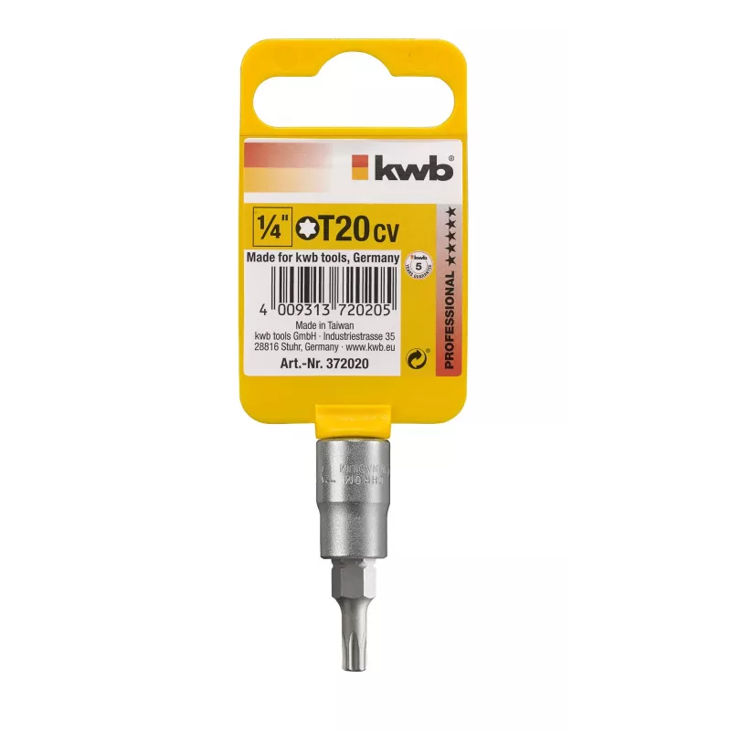 kwb 372020 Torx T20 1/4