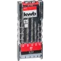 kwb 109140 vasaraporanteräsarja kovametallikärjillä, 5 osaa, 4-10 mm