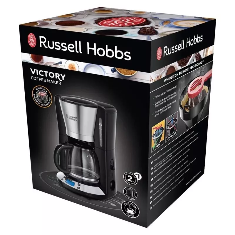 Russell Hobbs Victory 24030-56 Suodatinkahvinkeitin, musta