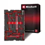 Einhell 370526 9-osainen laukkusisäosasarja E-Case, punainen/musta
