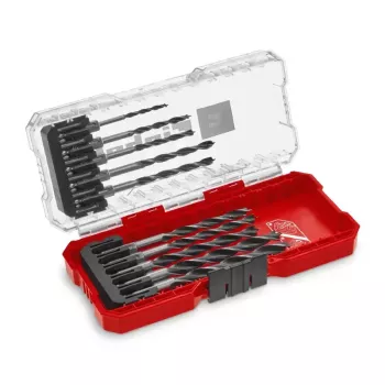 Einhell 108733 puuporanteräsarja 10-osainen 3-8 mm