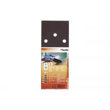 kwb 818188 hiomapaperiarkit karkeussarja P60 P80 P120 P180 230x93 mm 30 kpl