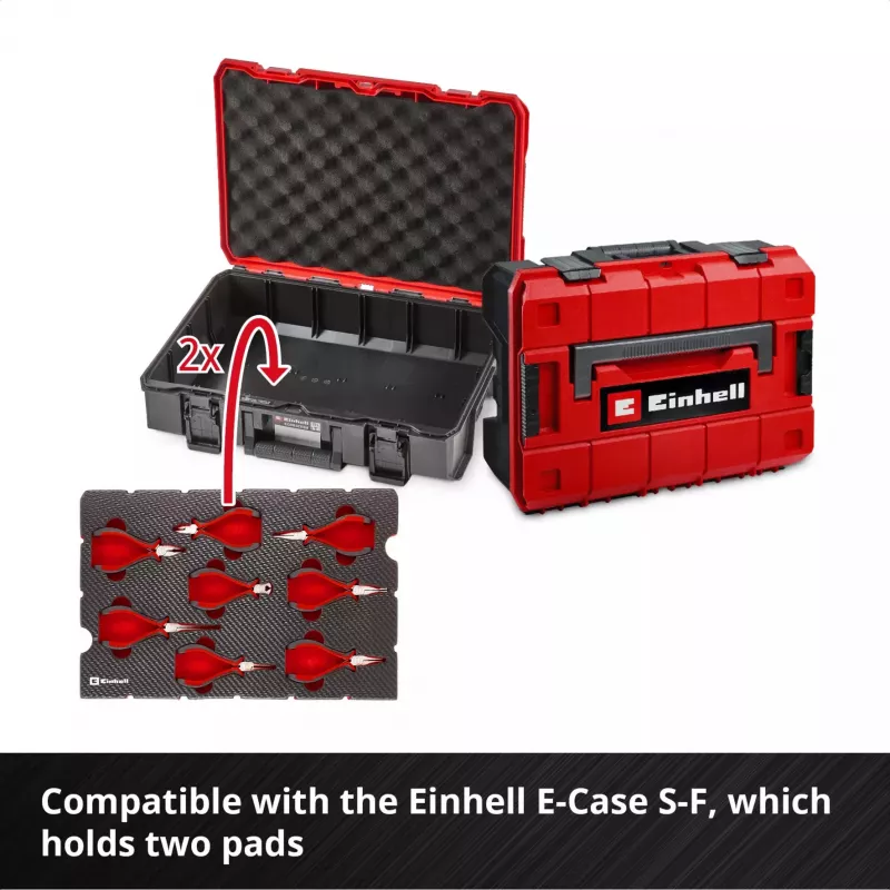 Einhell 370523 E-Case työkalusisäke – 8-osainen tarkkuuspihdisarja E-Case S-F:lle