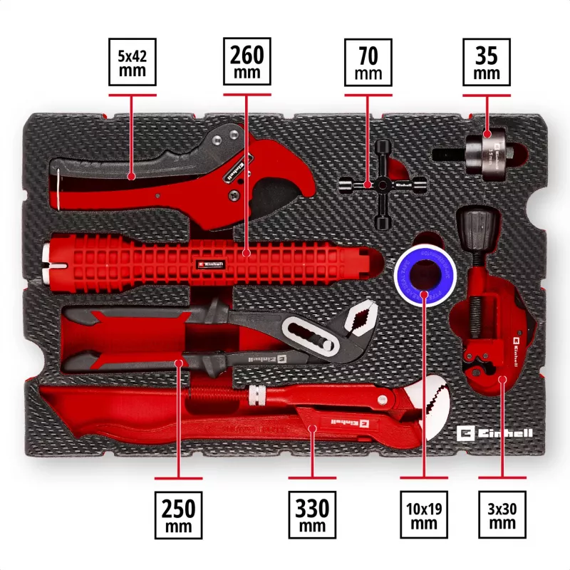 Einhell 370527 Sisäkesarja 8-osainen (370527)