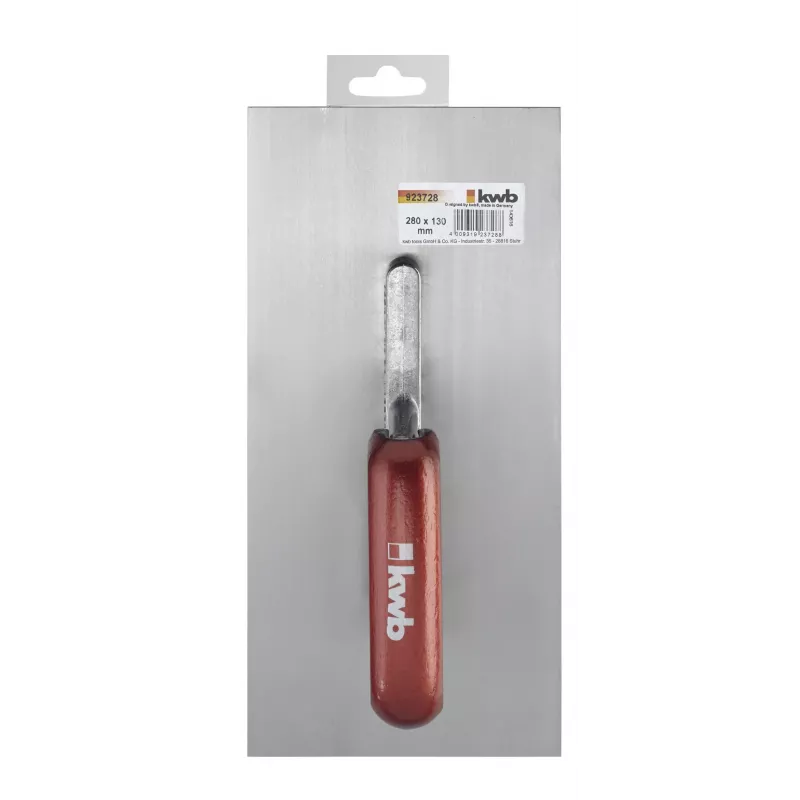 kwb 923728 tasoituslasta 280 x 130 mm ruostumaton teräs