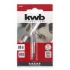 kwb 443006 HSS-käsikierretappi M6 x 1,0 DIN 352 kourutappi, 1 kpl