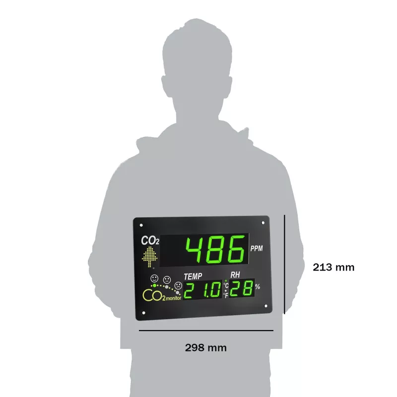 TFA Dostmann AIRCO2NTROL OBSERVER CO2-mittari - musta 31.5002