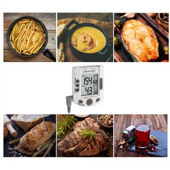 TFA Dostmann Kitchen-Chef digitaalinen paisto- ja uunilämpömittari 14.1503