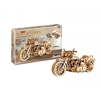 Revell Tiny Adventures Cruiser V-Twin puinen pienoismallirakennussarja moottoripyörälle 00614