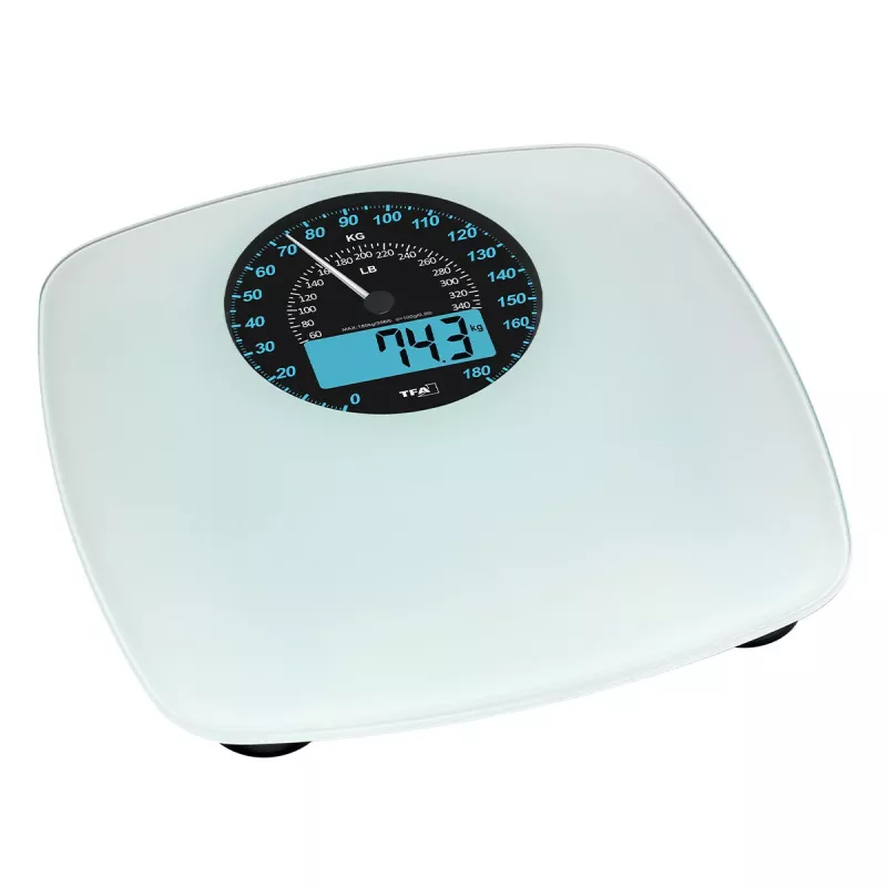 TFA Dostmann 50.1003.02 elektroninen henkilövaaka, 180 kg, musta