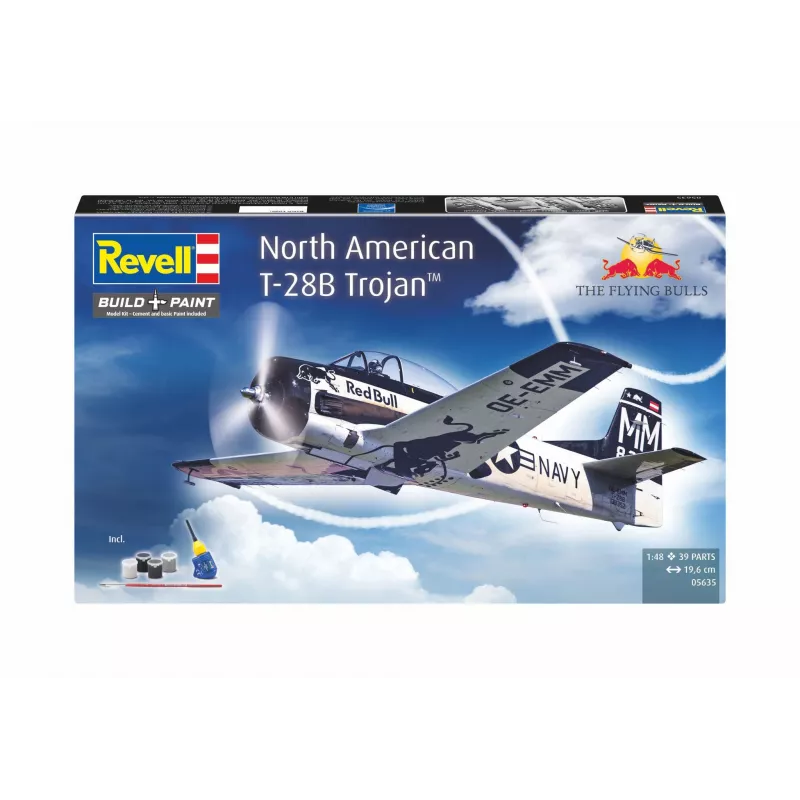 Revell 05635 Flying Bulls T-28B Trojan rakennussarja 1:48