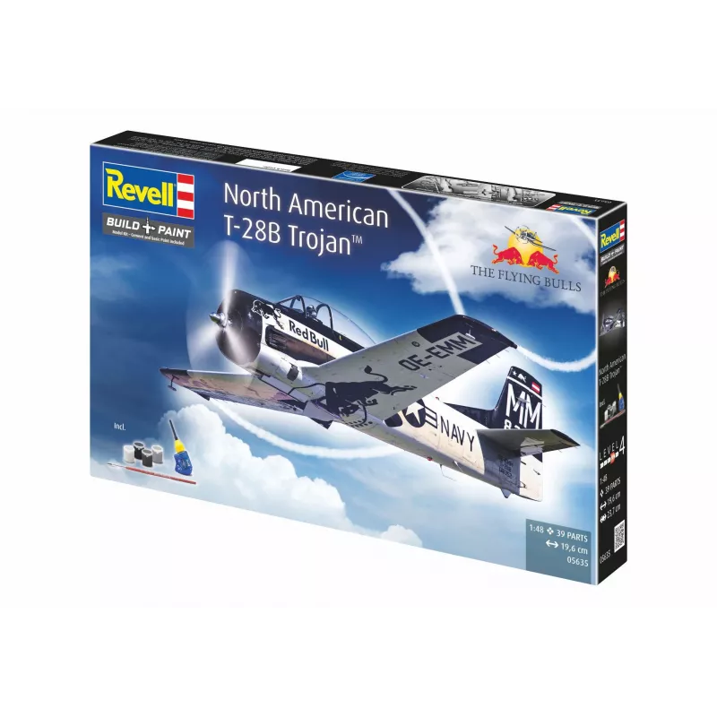 Revell 05635 Flying Bulls T-28B Trojan rakennussarja 1:48