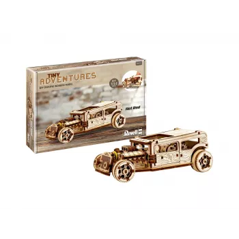 Revell puinen Tiny Adventures - Hot Rod puinen rakennussarja 00612