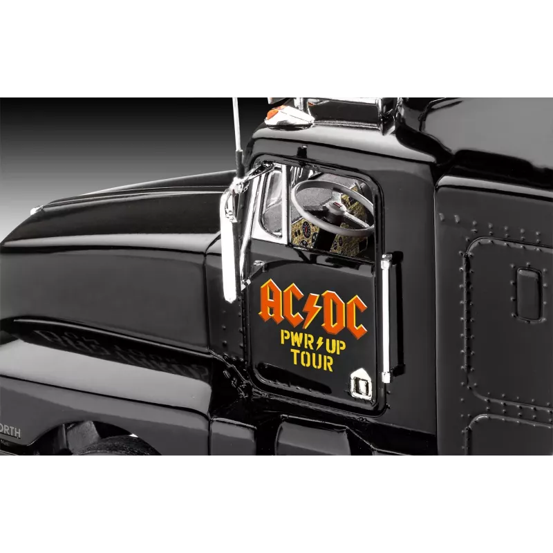 Revell 07731 AC/DC Tour Truck & Trailer “Power Up” rakennussarja 1:32