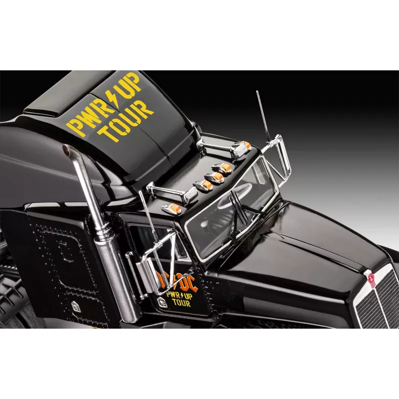 Revell 07731 AC/DC Tour Truck & Trailer “Power Up” rakennussarja 1:32