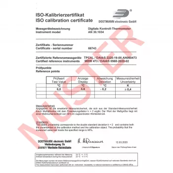 TFA Dostmann LT-102 kaapelilämpömittari valkoinen (30.1034.K)