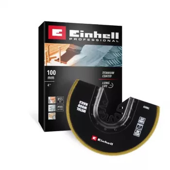 Einhell 708059 BIM-TI upposahaterä 100 mm bimetalli oskilloiviin monitoimityökaluihin, 1 kpl