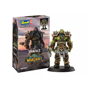 Revell World of Warcraft Thrall (Orc) lahjapakkaus pienoismallirakennussarja 1:12, 30 osaa, liima, maalit ja siveltimet sisältyvät 03516