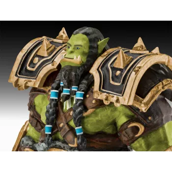 Revell World of Warcraft Thrall (Orc) lahjapakkaus pienoismallirakennussarja 1:12, 30 osaa, liima, maalit ja siveltimet sisältyvät 03516
