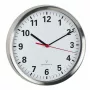 TFA Dostmann 60.3529.02 langaton seinäkello 220 mm alumiini liukuva sekuntiosoitin