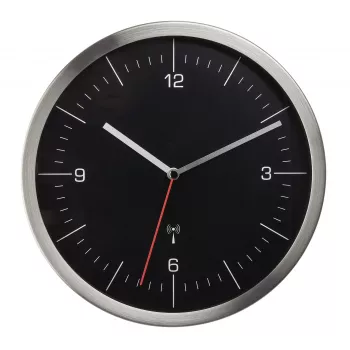 TFA Dostmann langaton seinäkello 245 mm ruostumaton teräs liukuvalla sekuntiosoittimella 60.3544.01