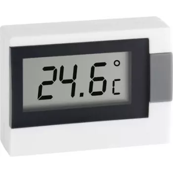 TFA DOSTMANN mini-lämpömittari, kaksoisasteikko, -30…+50 °C, valkoinen 30.2017.02