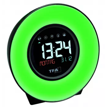 TFA Dostmann 60.2023.02 kvartsikeräilytyskello valkoinen