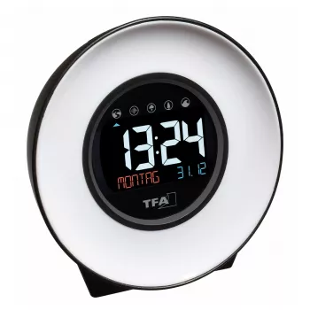 TFA Dostmann 60.2023.02 kvartsikeräilytyskello valkoinen