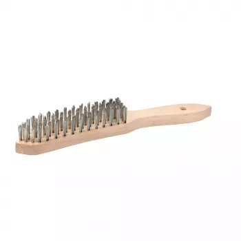 kwb 919950 käsiteräsharja 4-rivisillä teräsharjoilla, 255 mm