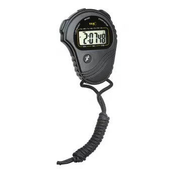 TFA Dostmann digitaalinen sekuntikello - LCD-näyttö - musta - muovi - LR44 - 70 mm (38.2029)