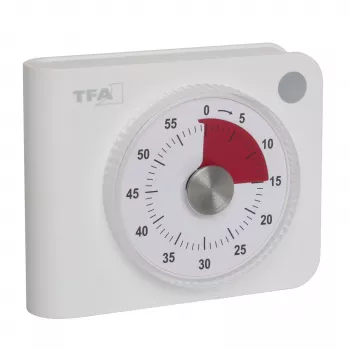 TFA Dostmann digitaalinen keittiöajastin valkoinen 38.2058.02