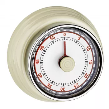 TFA Dostmann 38.1037.09 mekaaninen keittiöajastin, 60 minuuttia, beige