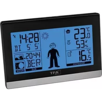 TFA Dostmann Weather Boy radiosääasema, musta 35.010832